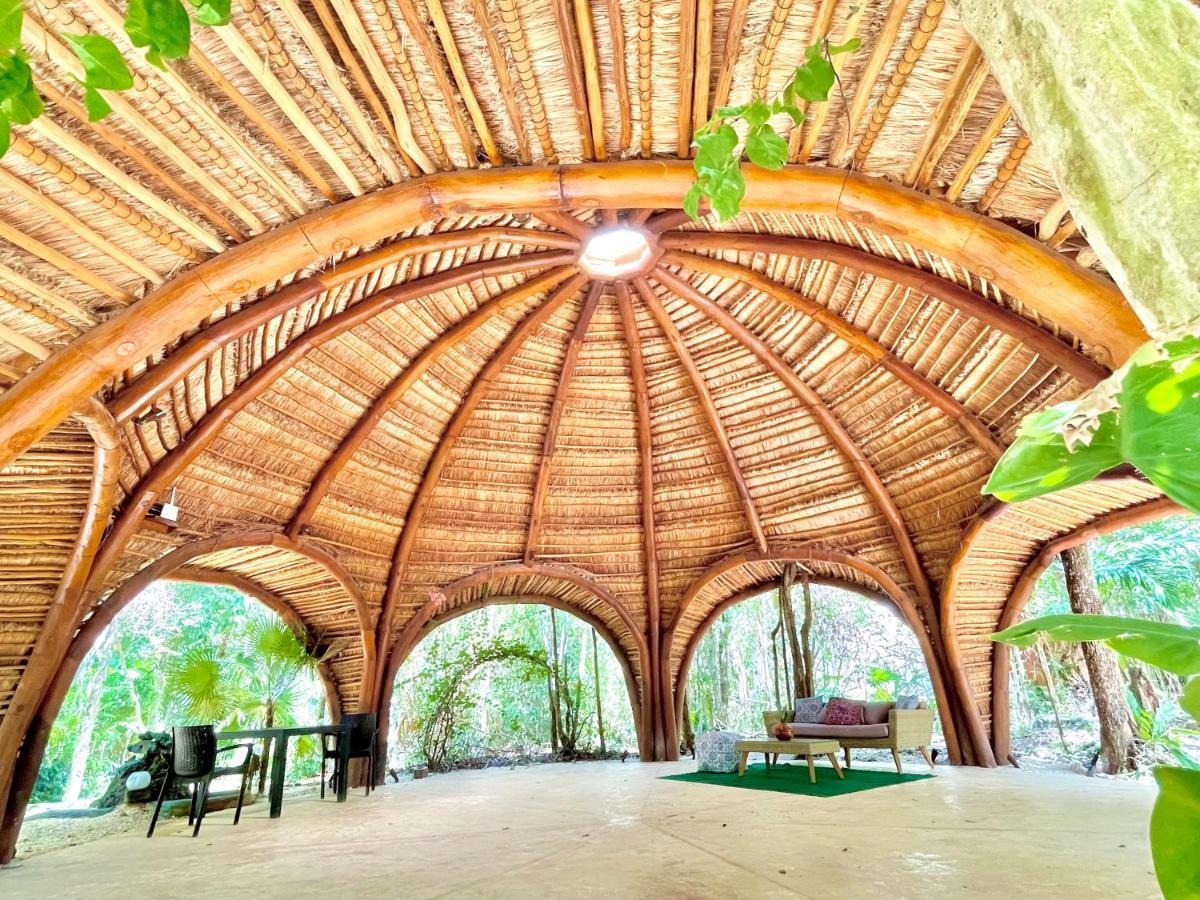 Ku Kuk Glamping Appartement Chemuyil Buitenkant foto