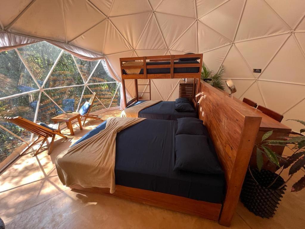 Ku Kuk Glamping Appartement Chemuyil Buitenkant foto