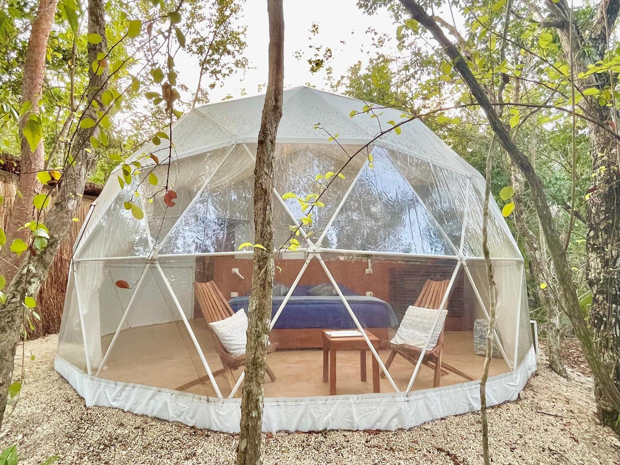 Ku Kuk Glamping Appartement Chemuyil Kamer foto